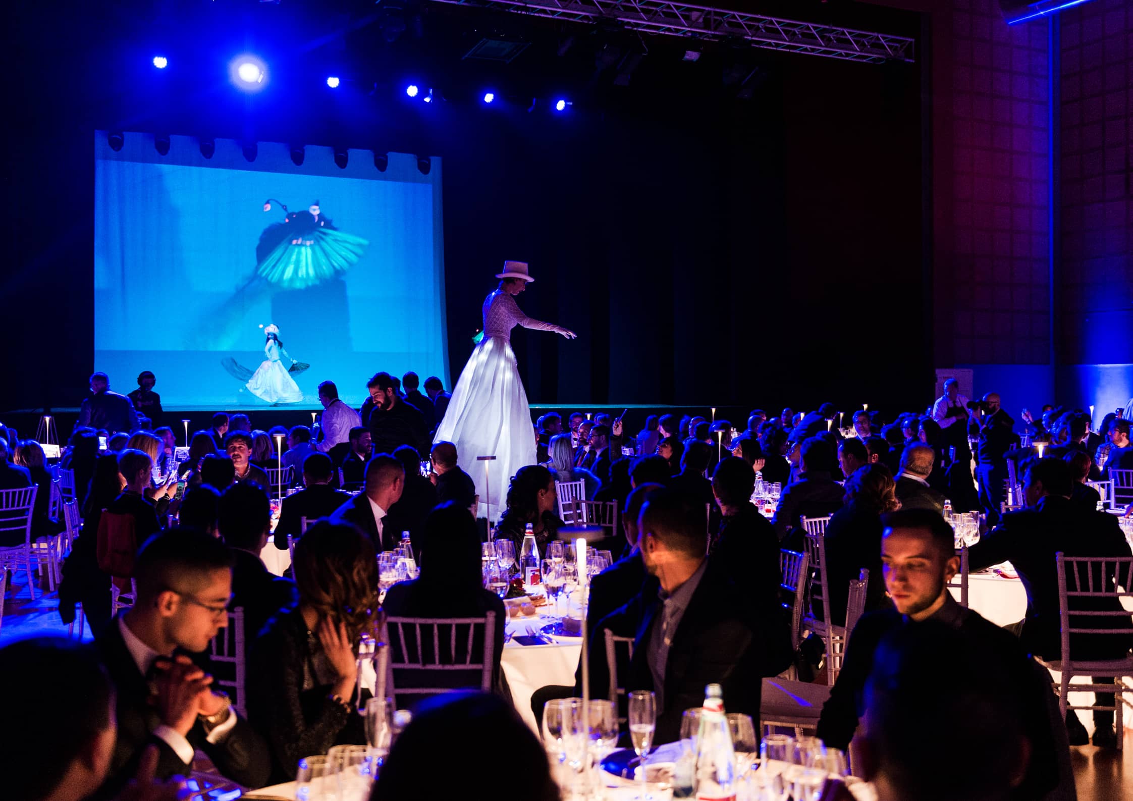 evento aziendale b2b cena show
